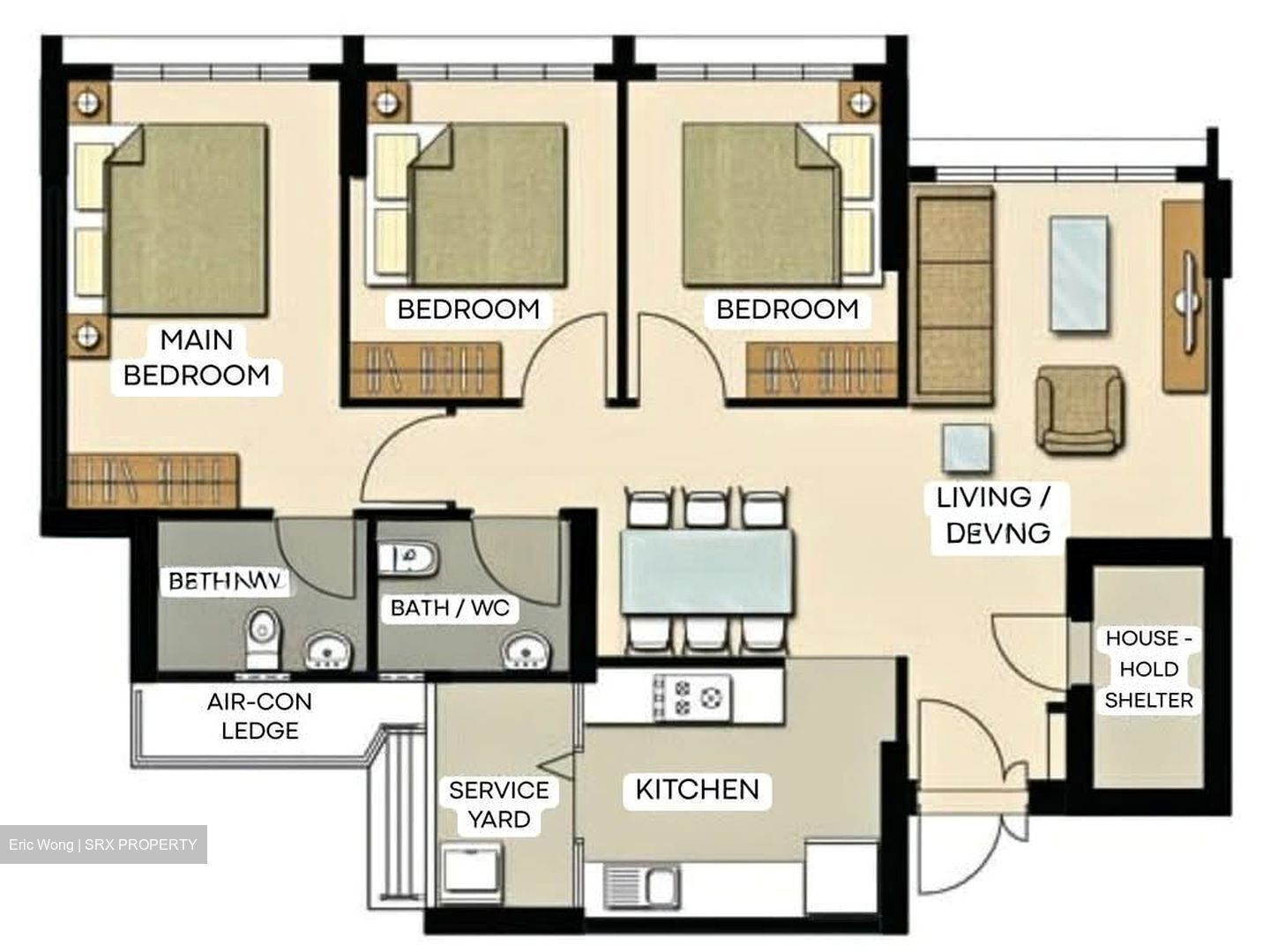 Blk 508B Angsana Breeze @ Yishun (Yishun), HDB 4 Rooms #596829211